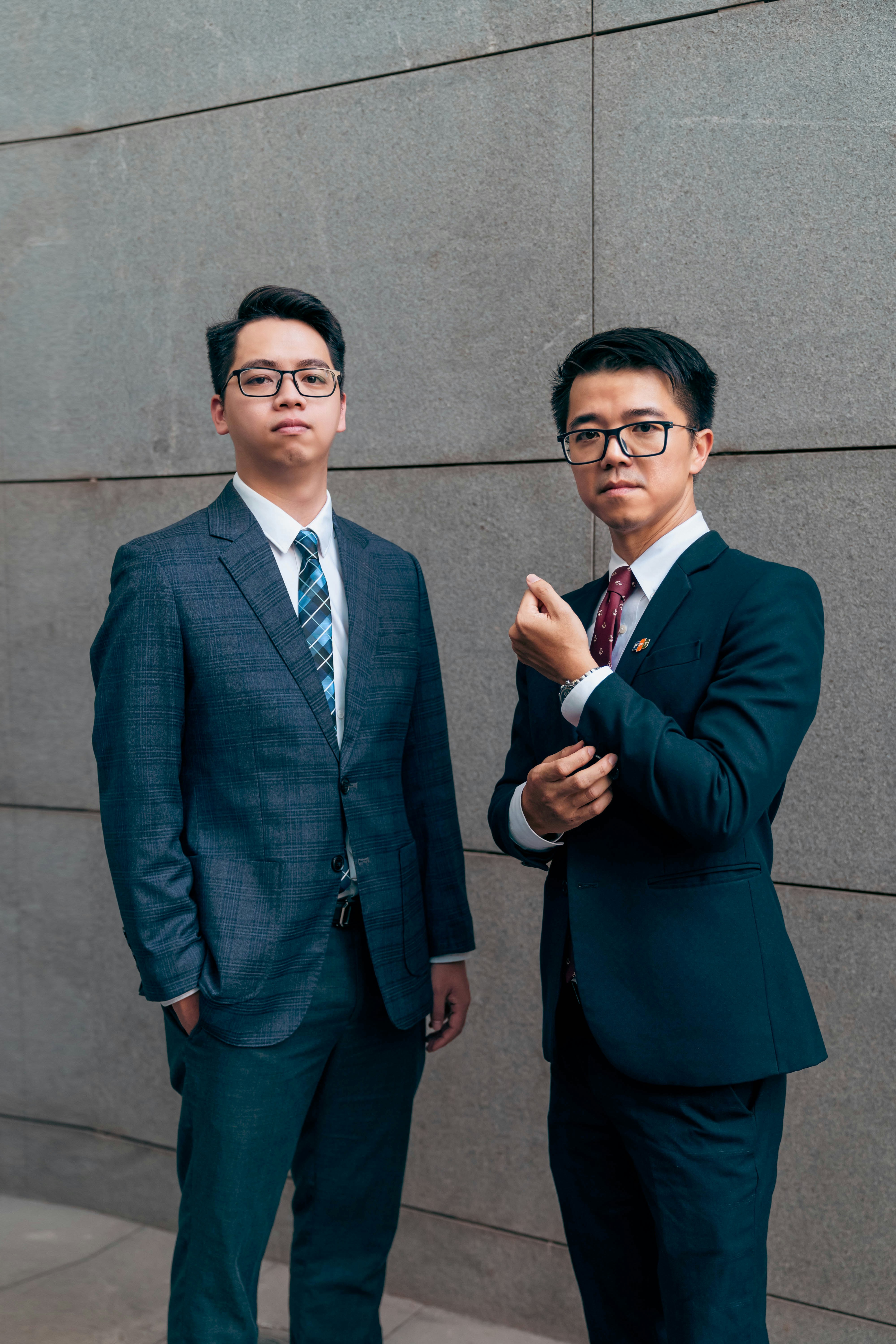 two men in suits